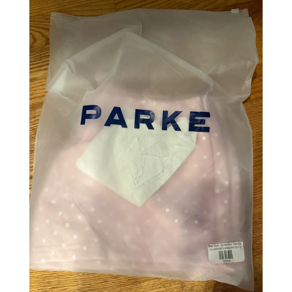 Parke Polkadot Heritage Boxer Shorts Sprinkle Size S NIB